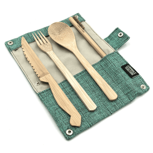 Reusable Handmade Bamboo Cutlery Set